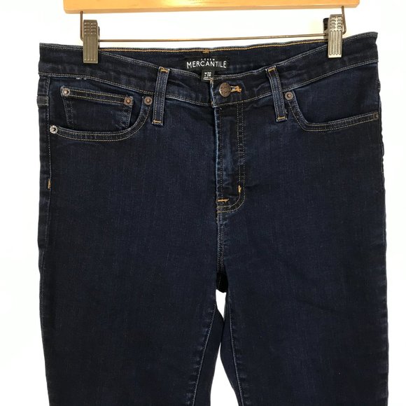 J. Crew 30x28 Midrise Skinny Jean in Rinse Wash - Picture 4 of 6